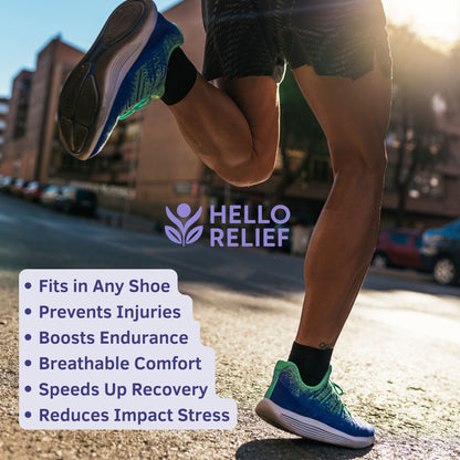 Ankle Relief | Adjustable Compression Brace For Foot Support