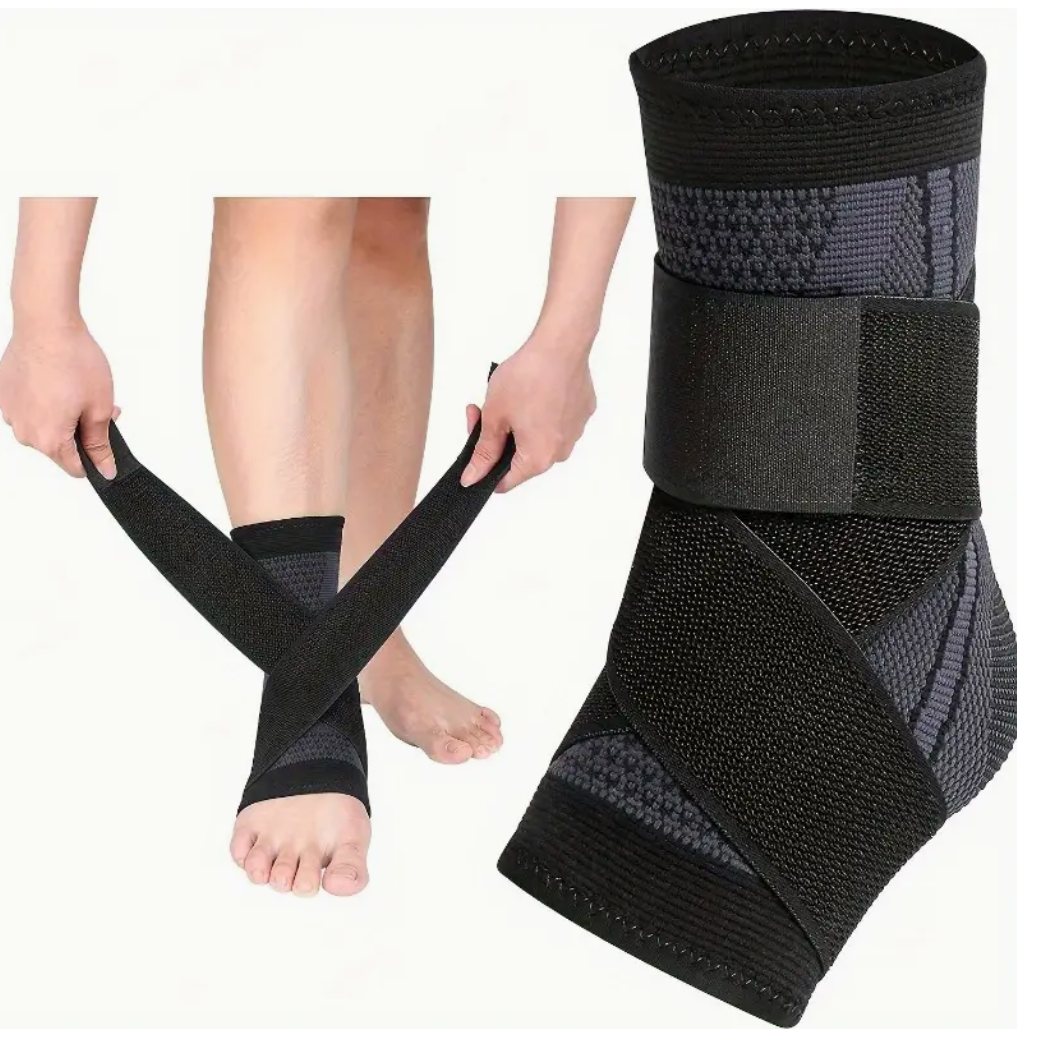 Ankle Relief | Adjustable Compression Brace For Foot Support